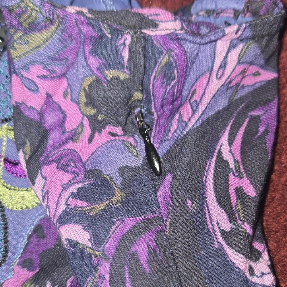 Free People Purple Dress with Sequin Straps - Picture 12 of 14